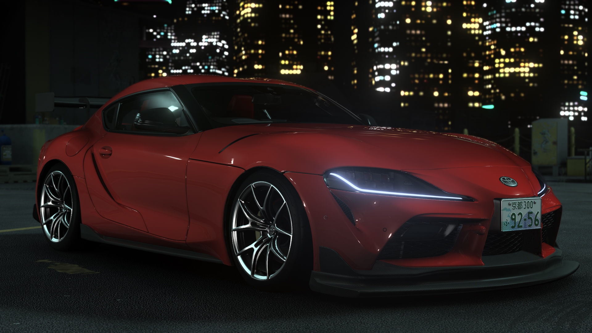 Toyota Supra A90 GTstreet, skin Renessanse_Red