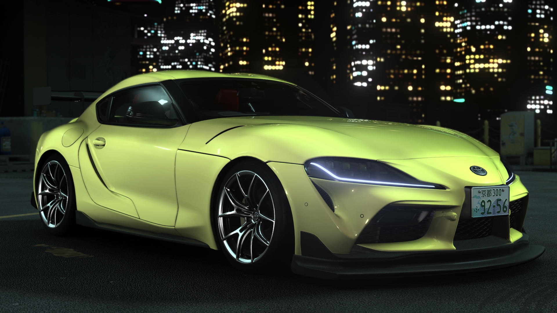 Toyota Supra A90 GTstreet, skin Super Bright Yellow