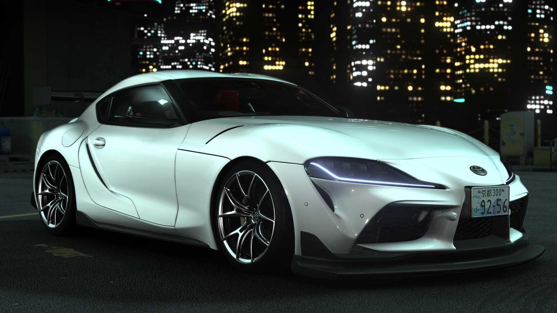 Toyota Supra A90 GTstreet, skin Super White 2