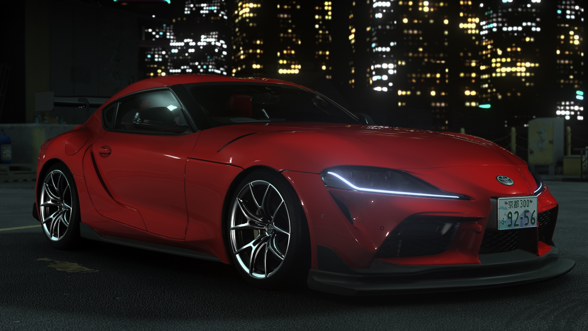 Toyota Supra A90 GTstreet, skin Super_Red