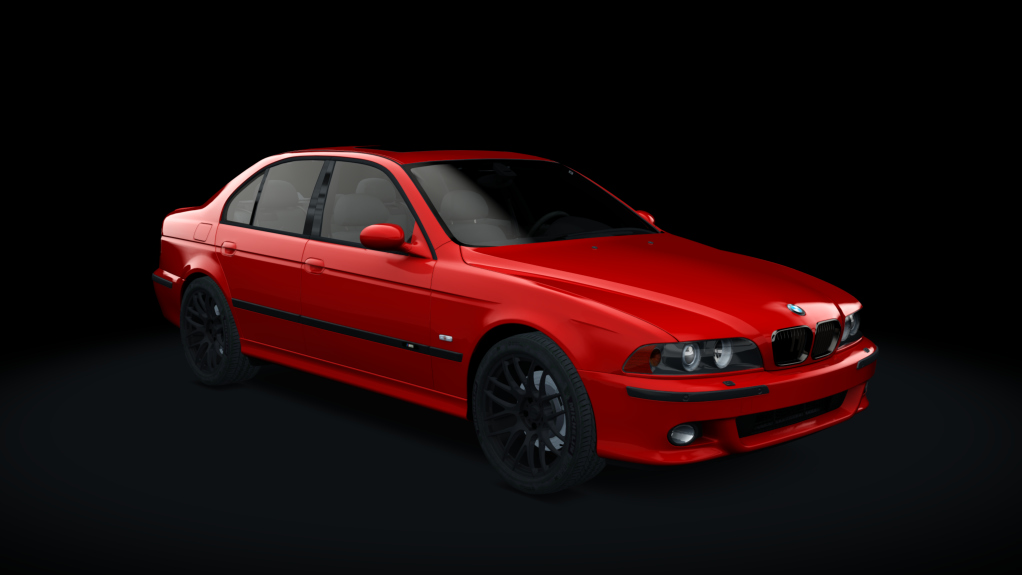 BMW M5 E39, skin Imola Red