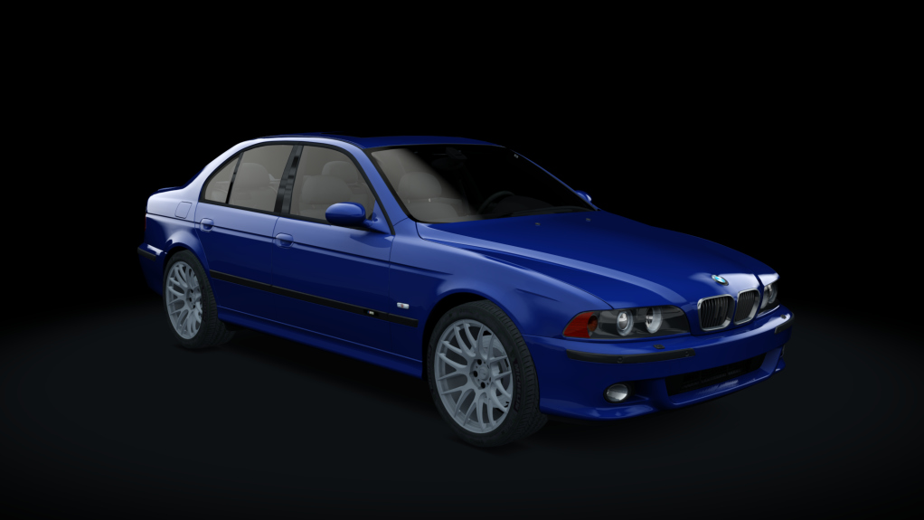 BMW M5 E39, skin Lemans Blue