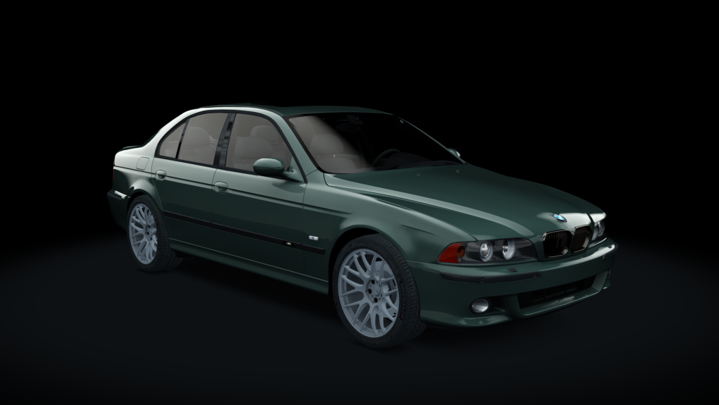 BMW M5 E39, skin Oxford Green Metallic