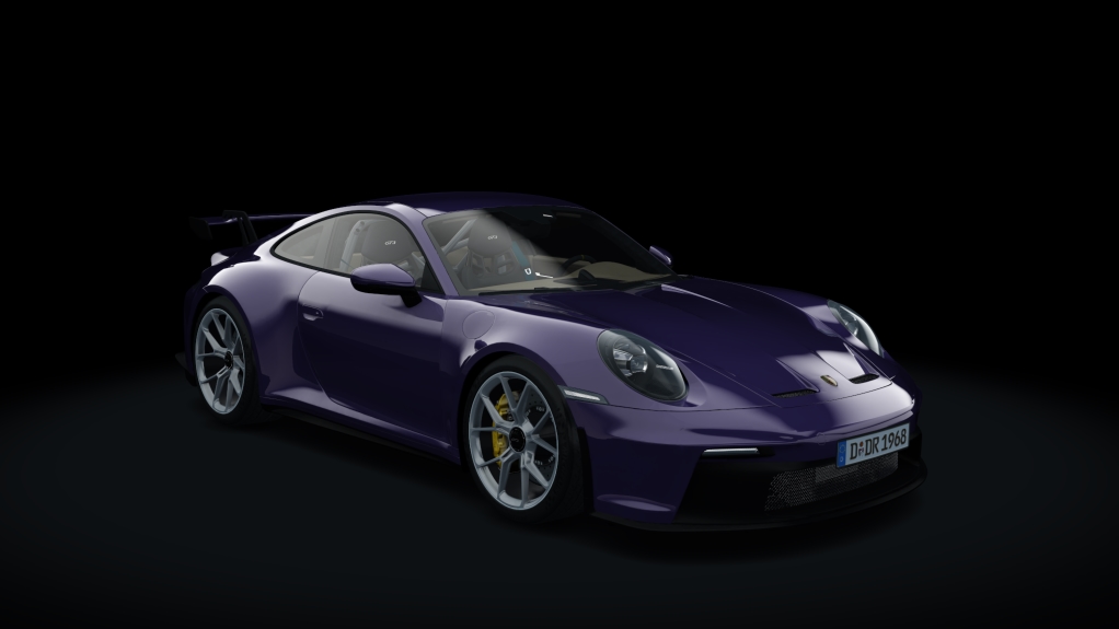 Porsche 911 (992) GT3 PDK, skin 01_ultraviolet