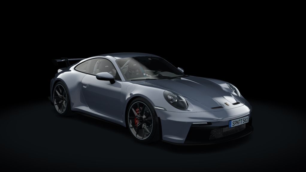 Porsche 911 (992) GT3 PDK, skin 02_gt_silver_metallic