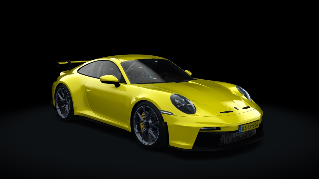 Porsche 911 (992) GT3 PDK, skin Racing Yellow