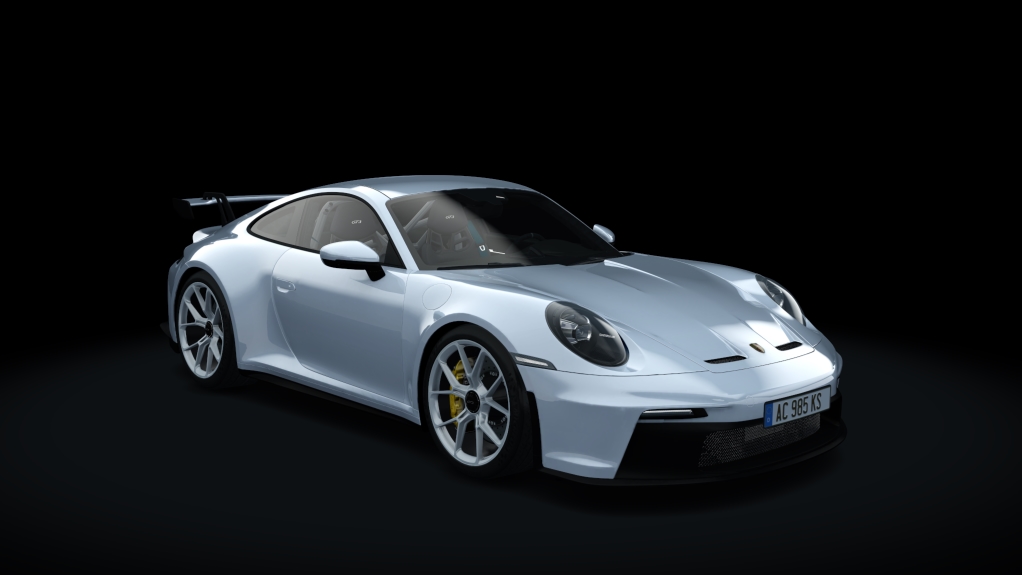 Porsche 911 (992) GT3 PDK, skin Silver GT1