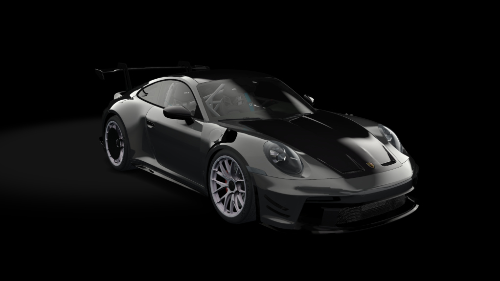 Porsche 992 GT3 Racing Edition By Ceky Performance, skin Dark Grey Metallic