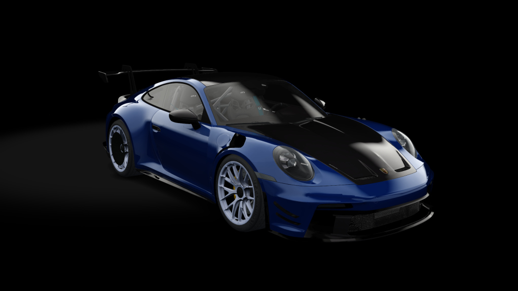 Porsche 992 GT3 Racing Edition By Ceky Performance, skin Gentian Blue Metallic