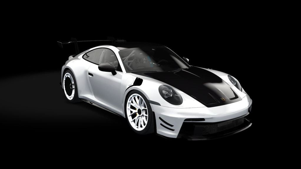 Porsche 992 GT3 Racing Edition By Ceky Performance, skin White Flat