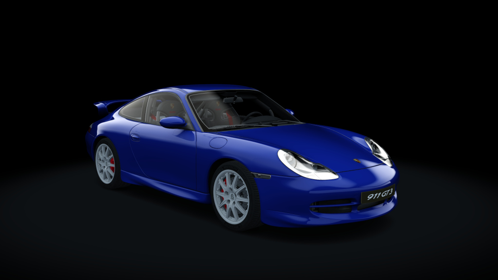 Porsche 911 (996) GT3 2001, skin Iris Blue Metallic