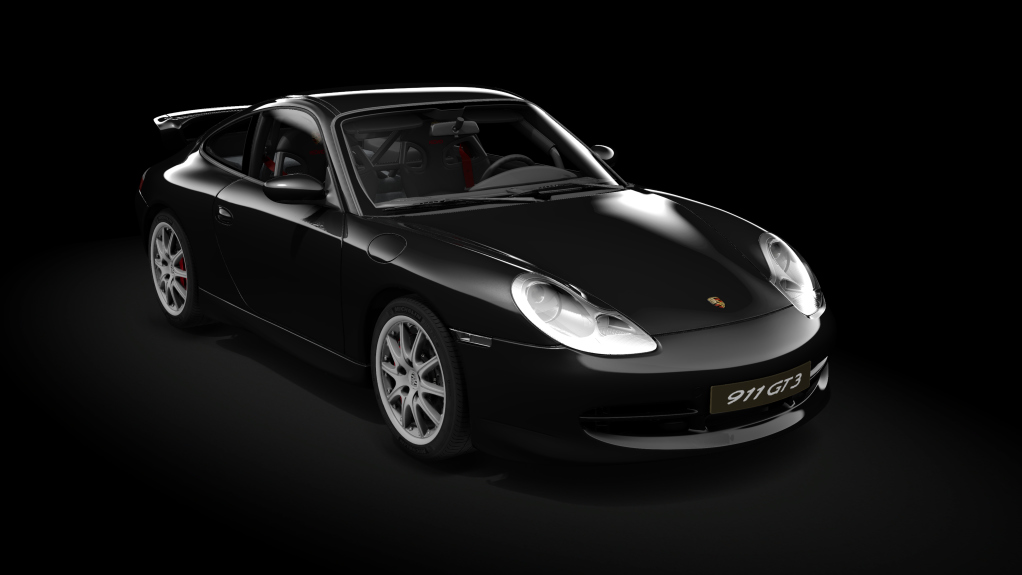 Porsche 911 (996) GT3 2001 tweaked, skin Black