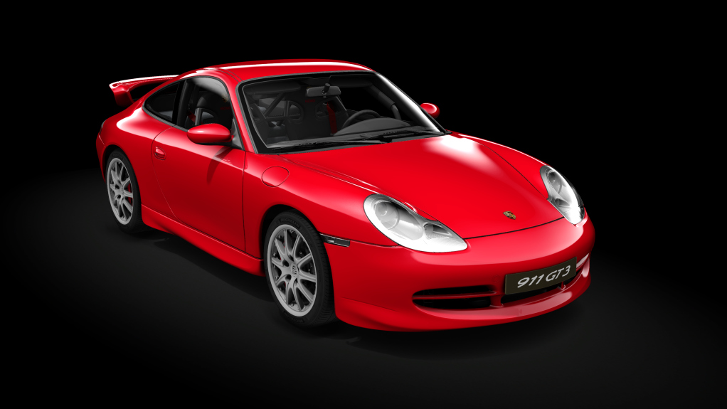 Porsche 911 (996) GT3 2001 tweaked, skin Guards Red