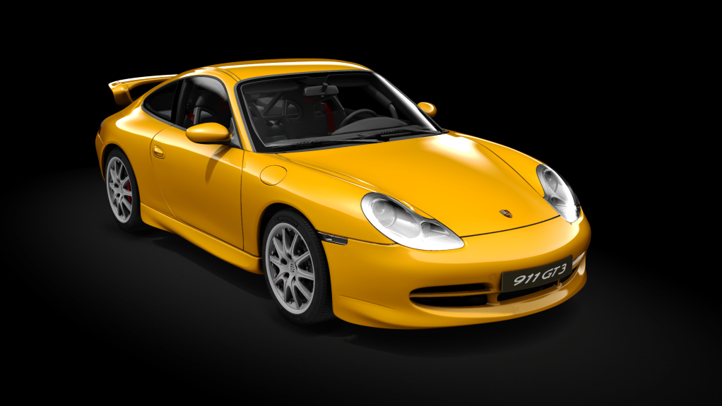 Porsche 911 (996) GT3 2001 tweaked, skin Speed Yellow