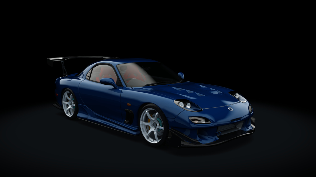 Mazda RX-7 FD3S RE Amemiya, skin 03_montego_blue_pearl