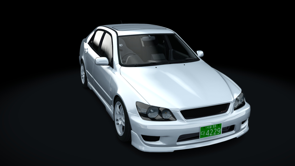 RBMS Toyota Altezza SXE10 tweaked, skin white