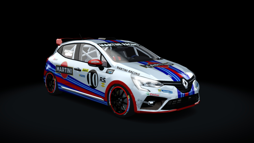 CUP Renault Clio CUP 2022, skin 10_martini
