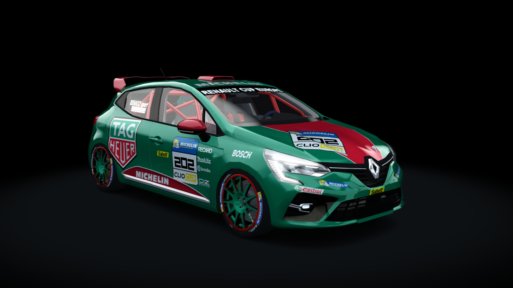 CUP Renault Clio CUP 2022, skin 202_tag_heuer