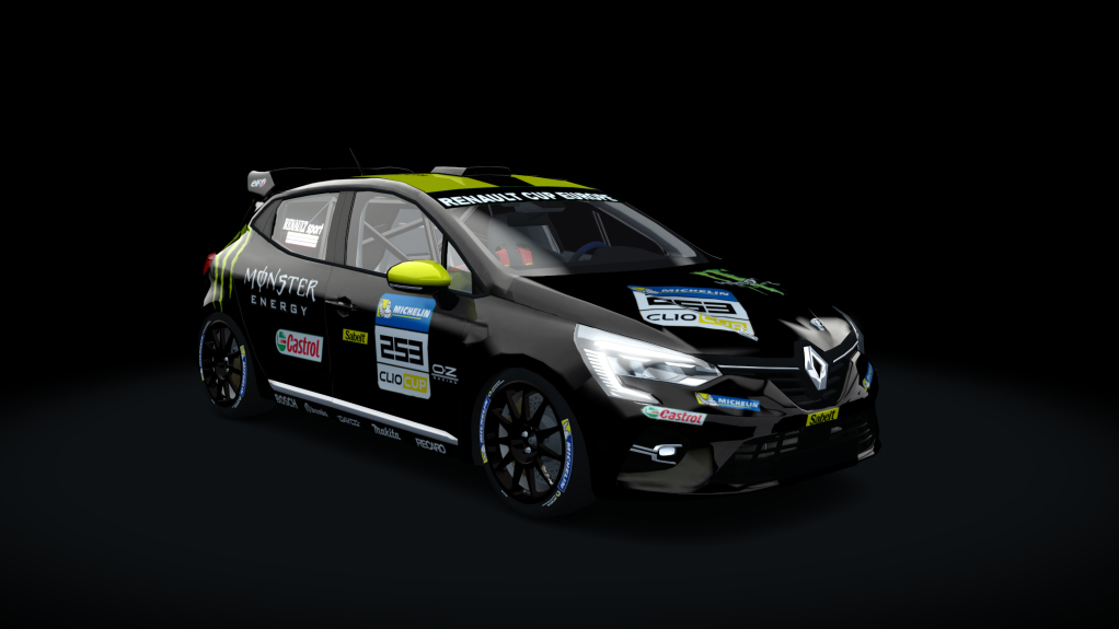 CUP Renault Clio CUP 2022, skin 253_monster