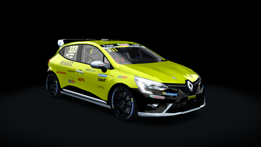 CUP Renault Clio CUP 2022, skin 333_clio_europe