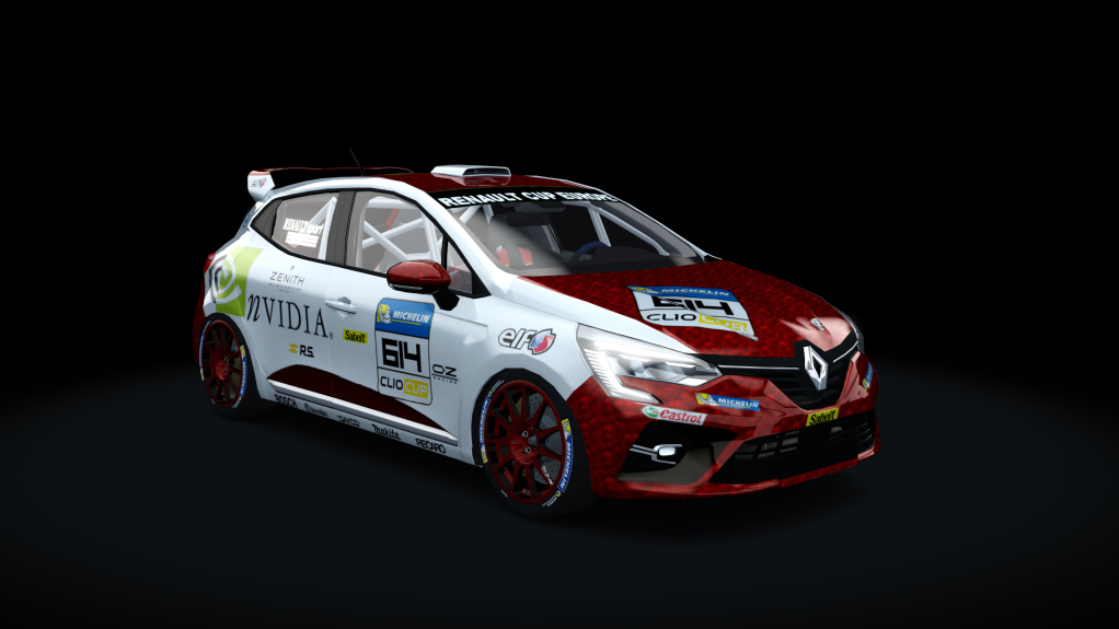 CUP Renault Clio CUP 2022, skin 614_nvidia