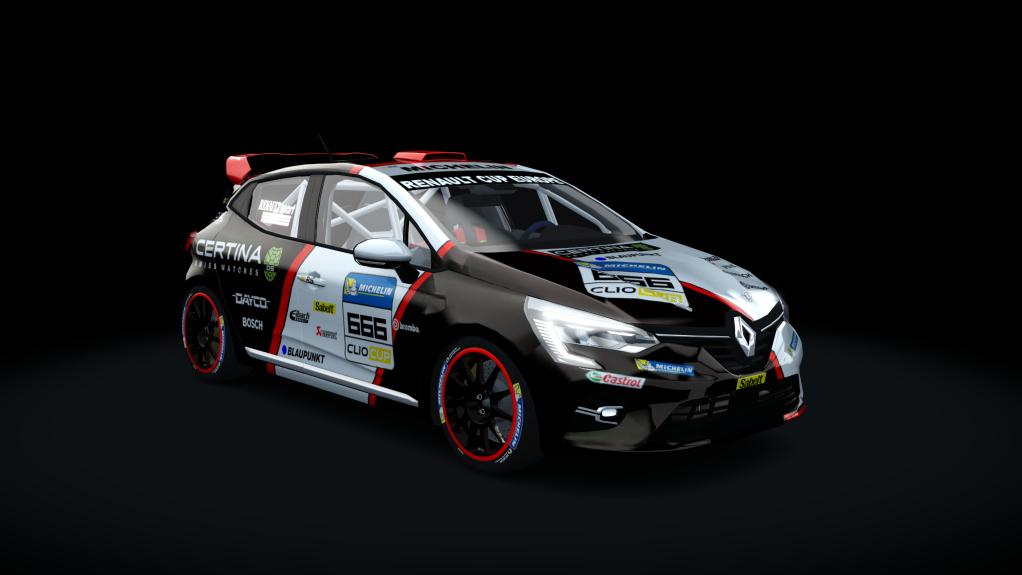 CUP Renault Clio CUP 2022, skin 666_certina