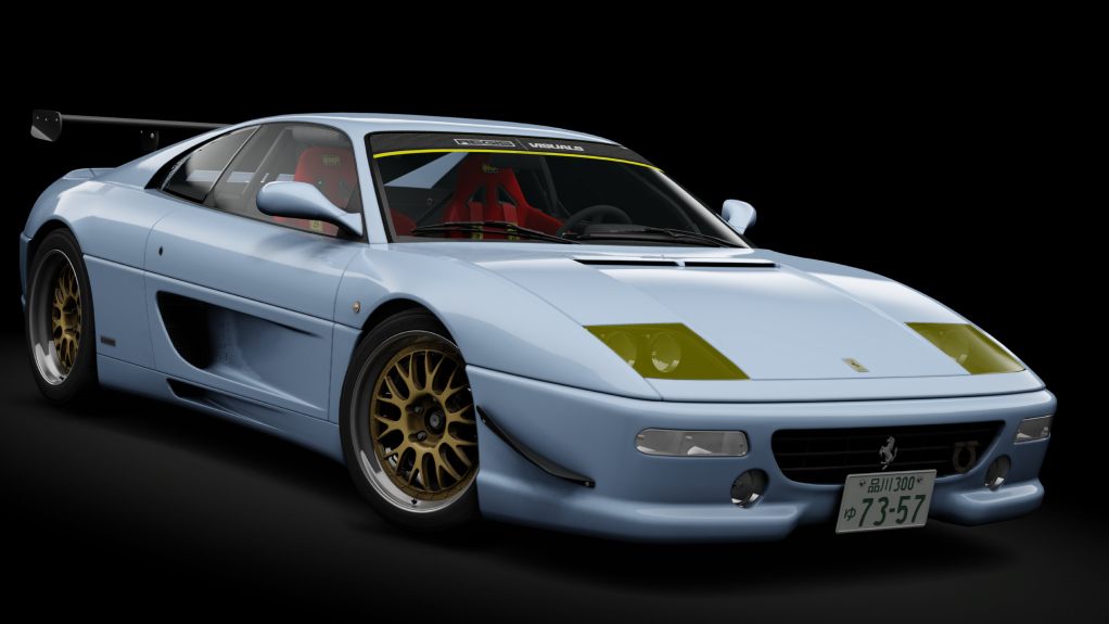 Ferrari F355 Challenge "Persephone", skin azzurro_california