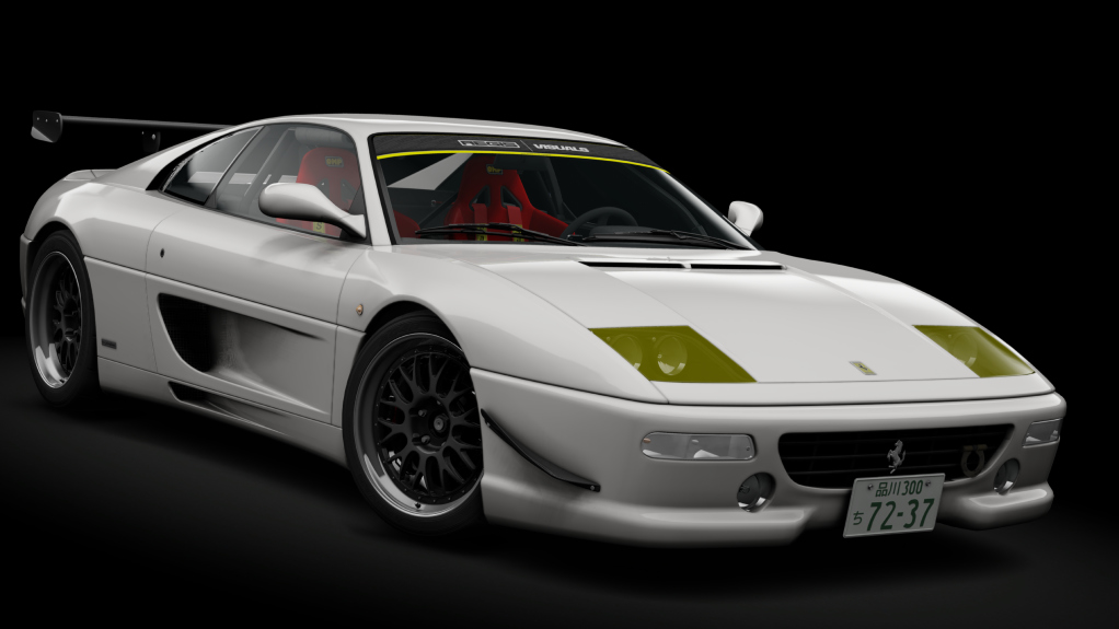 Ferrari F355 Challenge "Persephone", skin bianco_avus