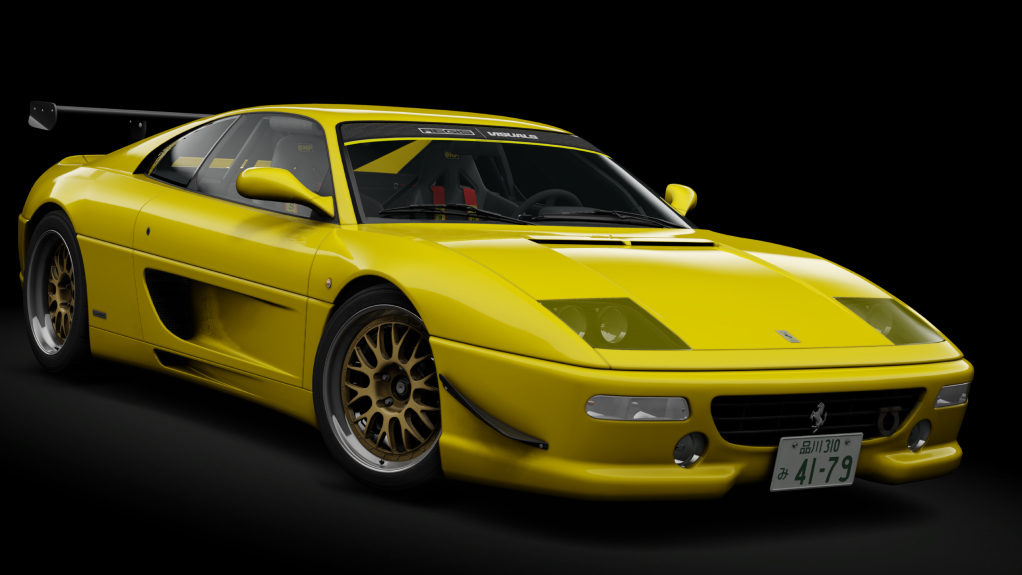 Ferrari F355 Challenge "Persephone", skin giallo_modena