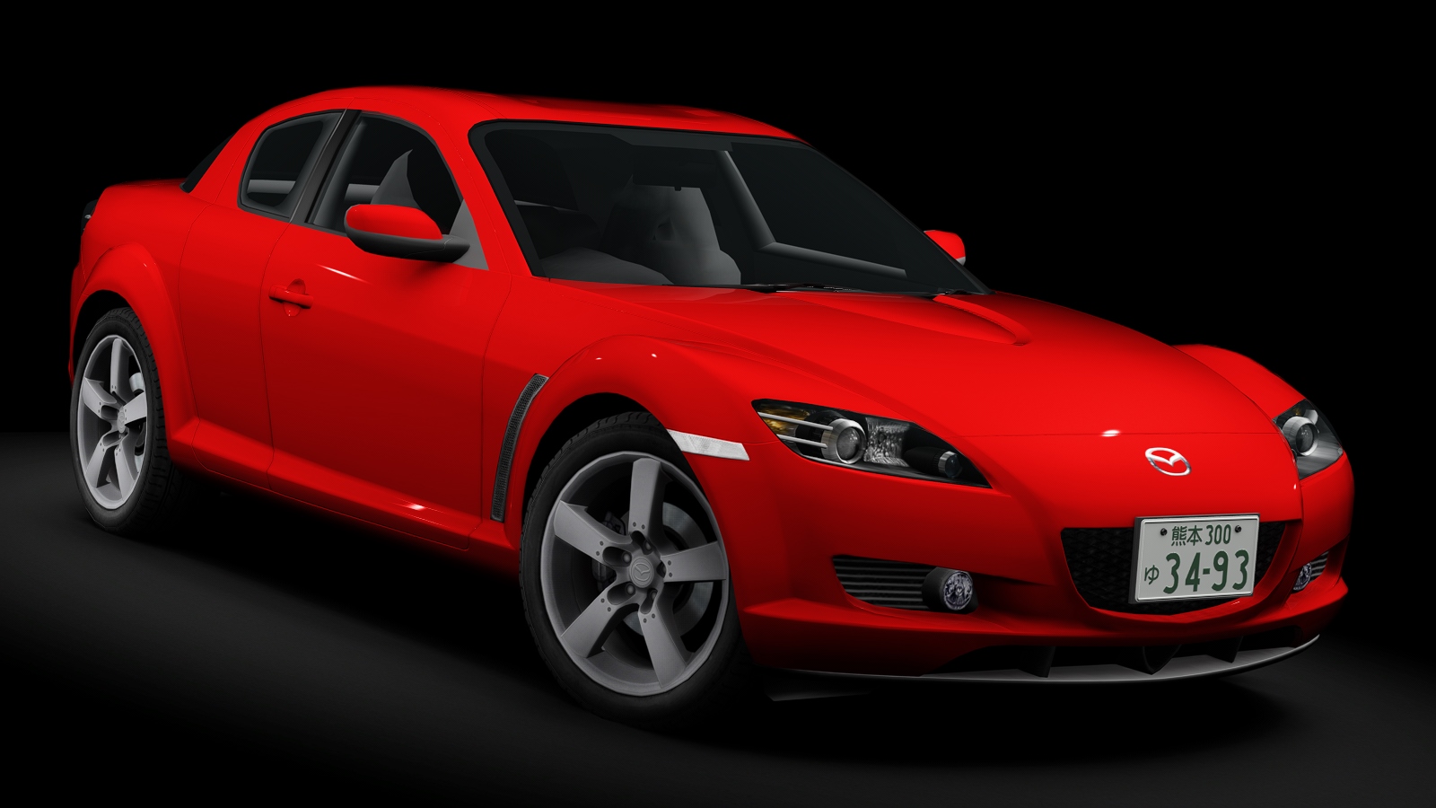 τraffic Japan | Mazda RX-8 SE3P, skin Velocity Red Mica