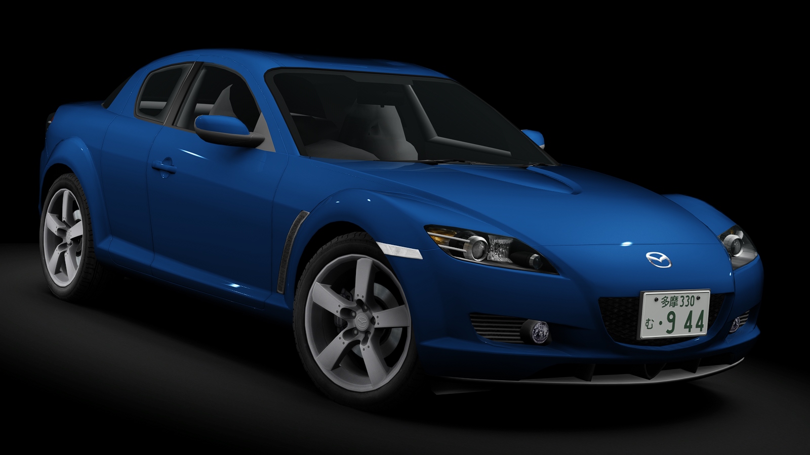 τraffic Japan | Mazda RX-8 SE3P, skin Winning Blue Metallic