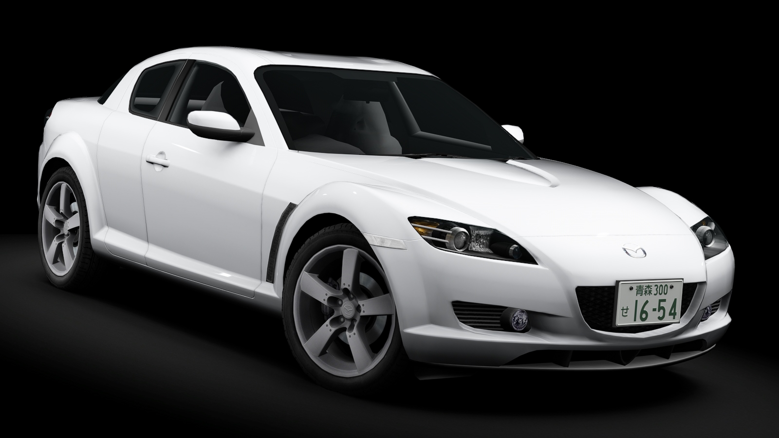 τraffic Japan | Mazda RX-8 SE3P, skin snowflake white pearl mica