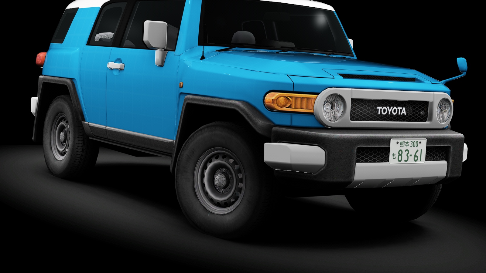 τraffic Japan | Toyota FJ Cruiser GSJ15W, skin Voodoo Blue