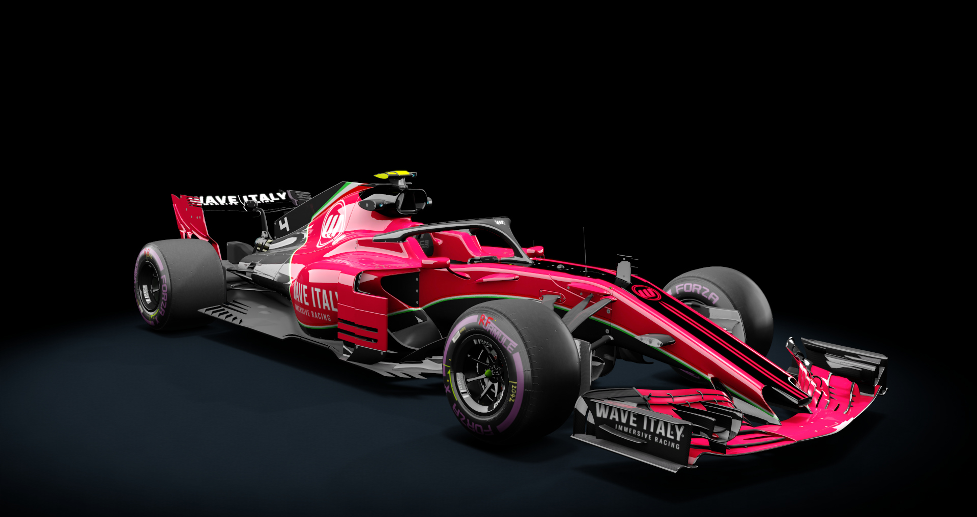 Formula Hybrid 2018, skin 04_wave_italy_red