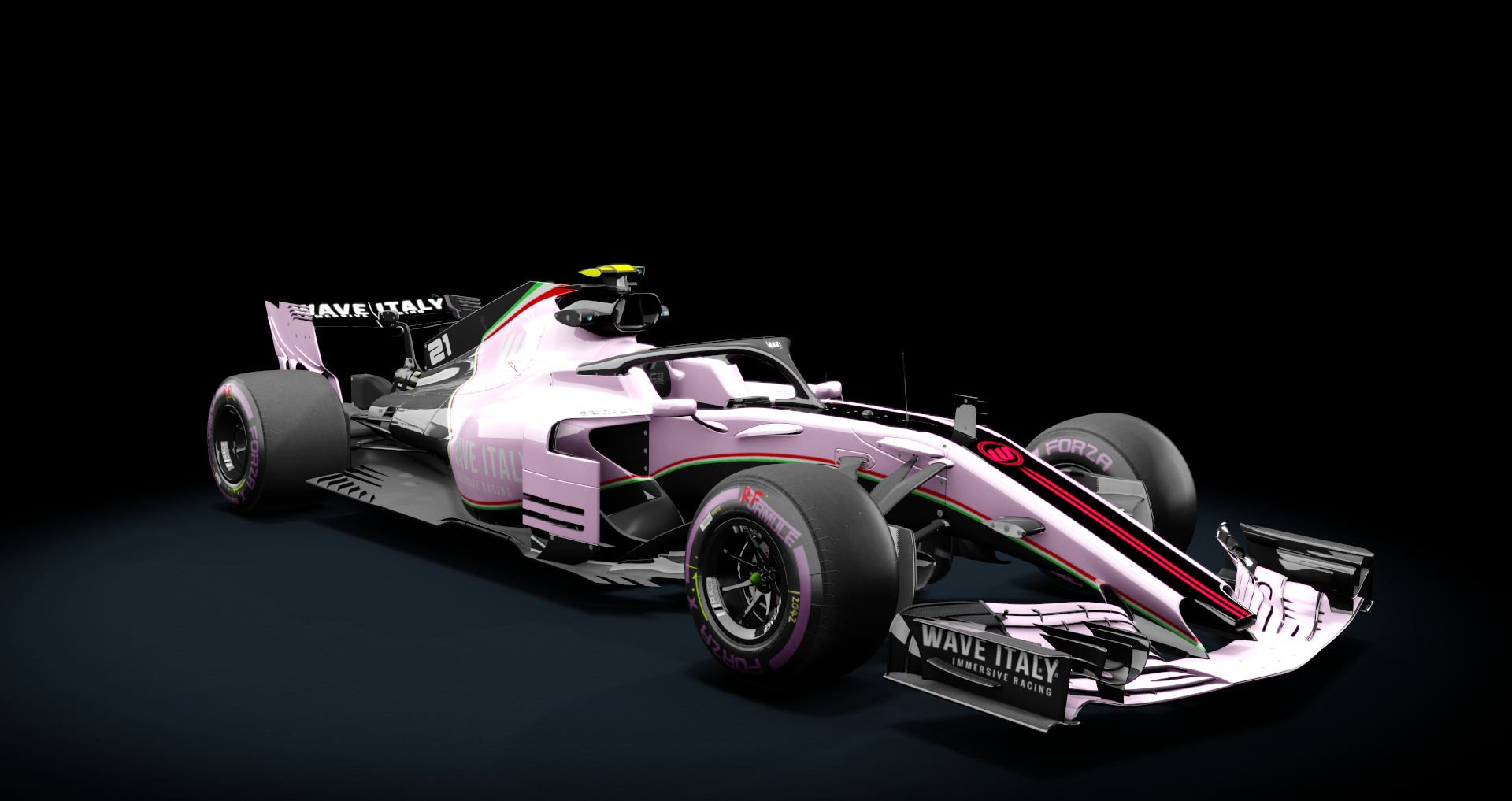 Formula Hybrid 2018, skin 21_wave_italy_pink