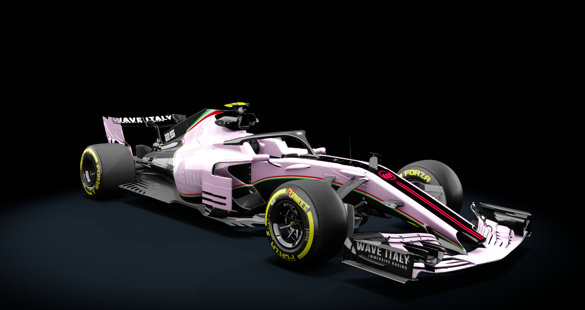 Formula Hybrid 2018, skin 25_wave_italy_pink