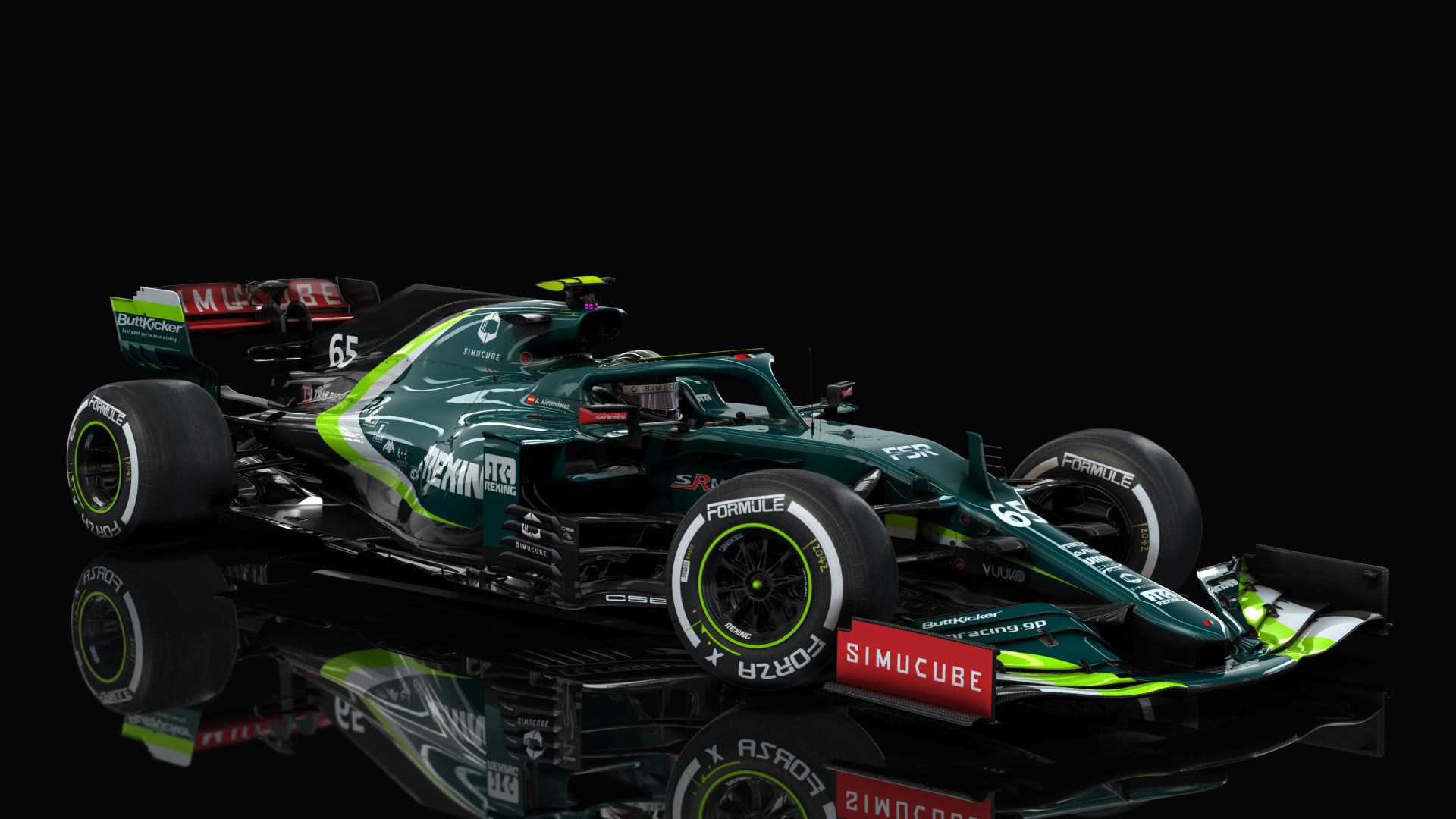 Formula Hybrid 2021, skin 2_green_stone_65