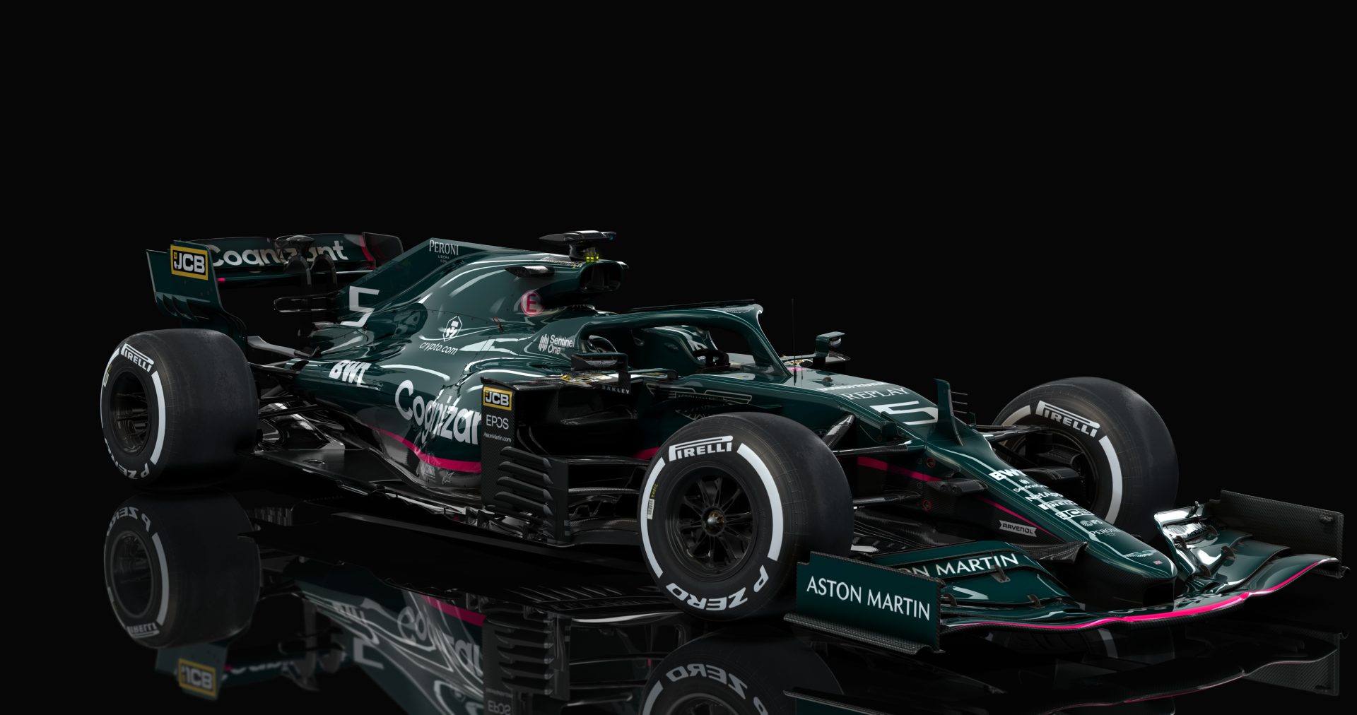 Formula Hybrid 2021, skin h_5_Aston_Martin_Cognizant_F1_Team_AMR21