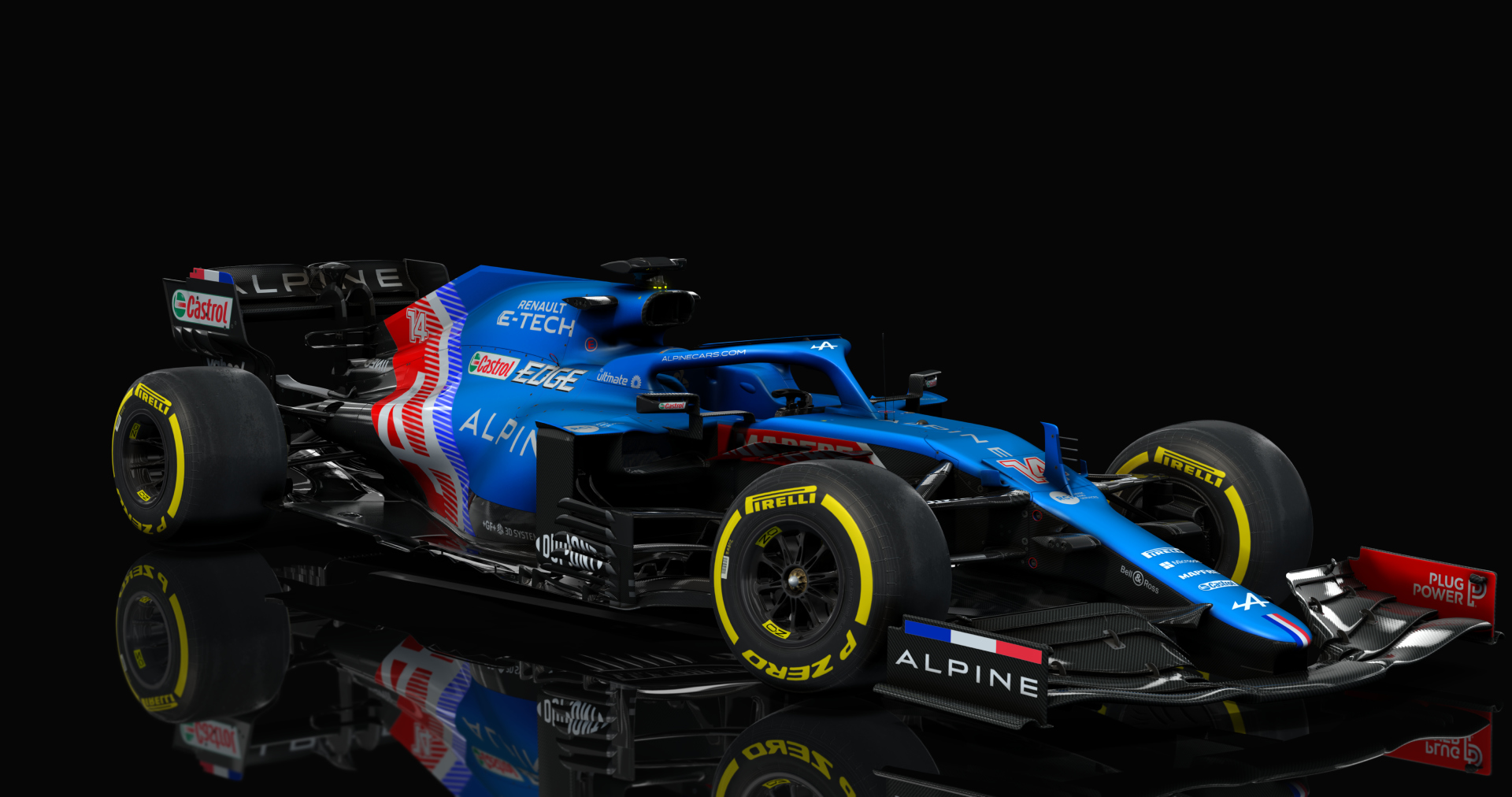 Formula Hybrid 2021, skin i_14_Alpine_F1_Team_A521