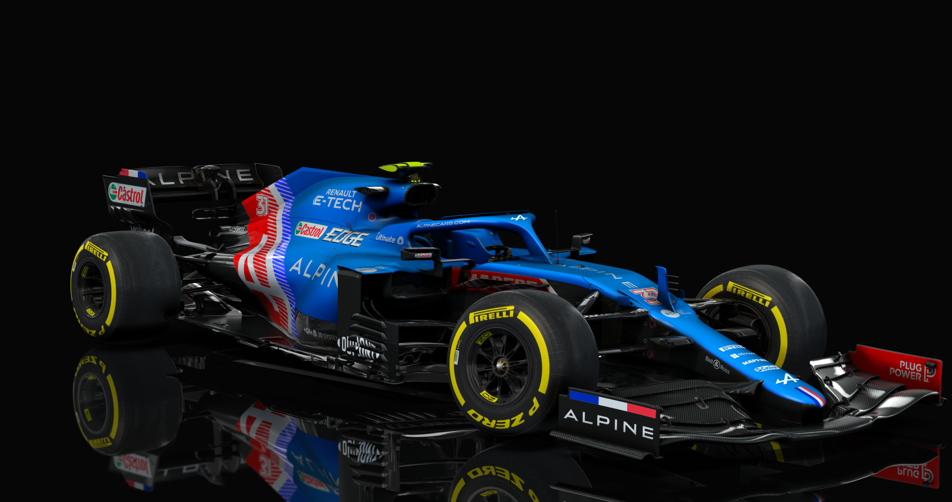 Formula Hybrid 2021, skin j_31_Alpine_F1_Team_A521