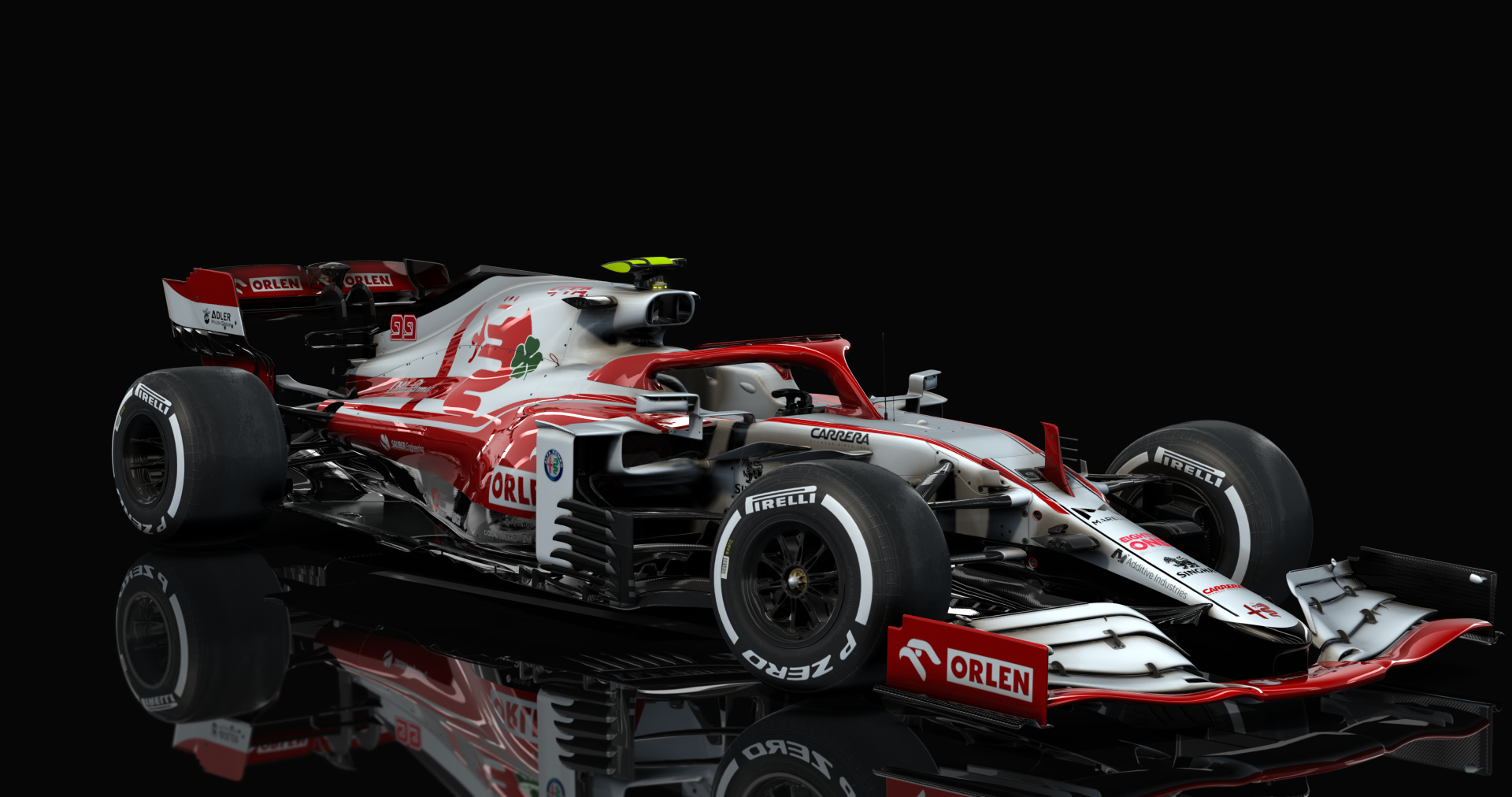 Formula Hybrid 2021, skin p_99_Alfa_Romeo_Racing_Orlen_C41