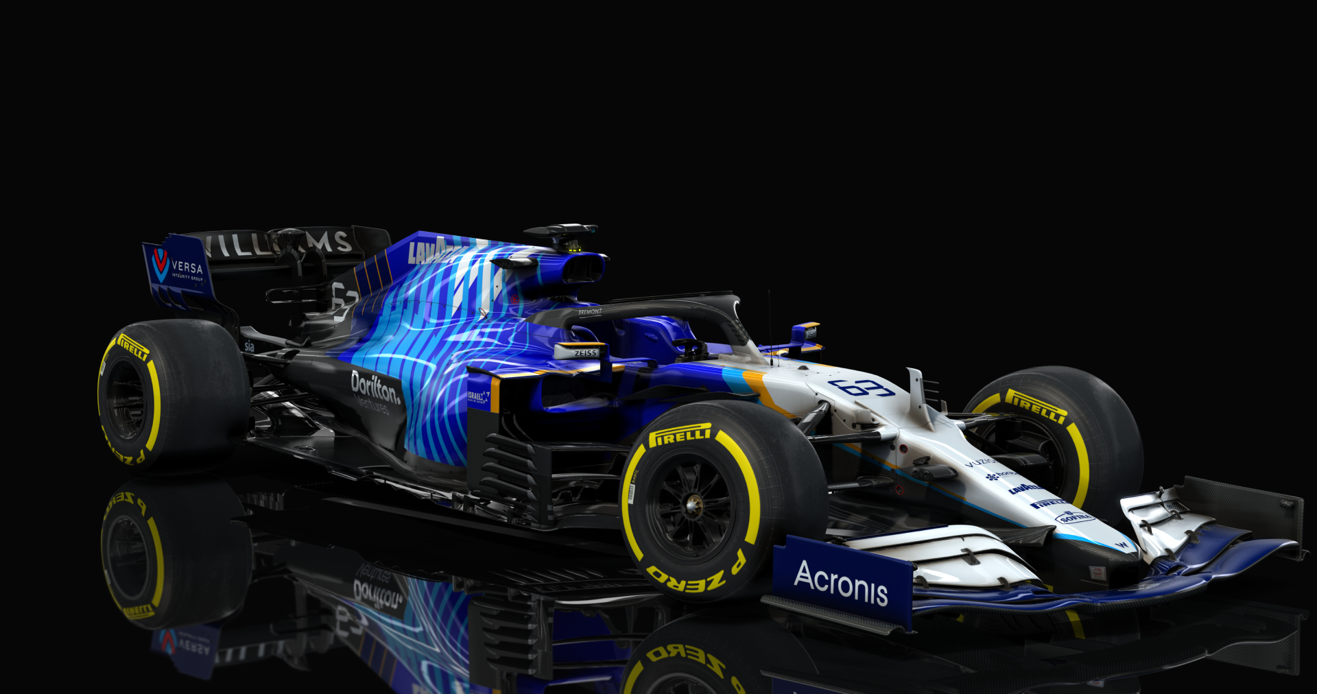 Formula Hybrid 2021, skin s_63_Williams_Racing_FW43B