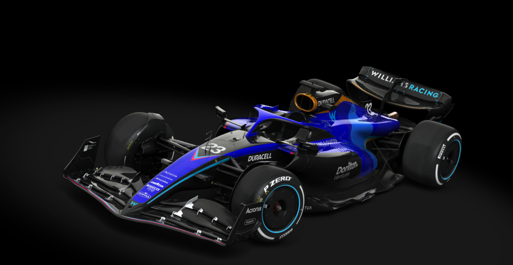 F1 - Formula Hybrid 2022, skin 23_williams_fw44_duracell