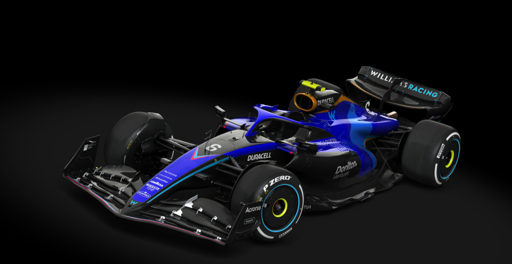 F1 - Formula Hybrid 2022, skin 6_williams_fw44_duracell