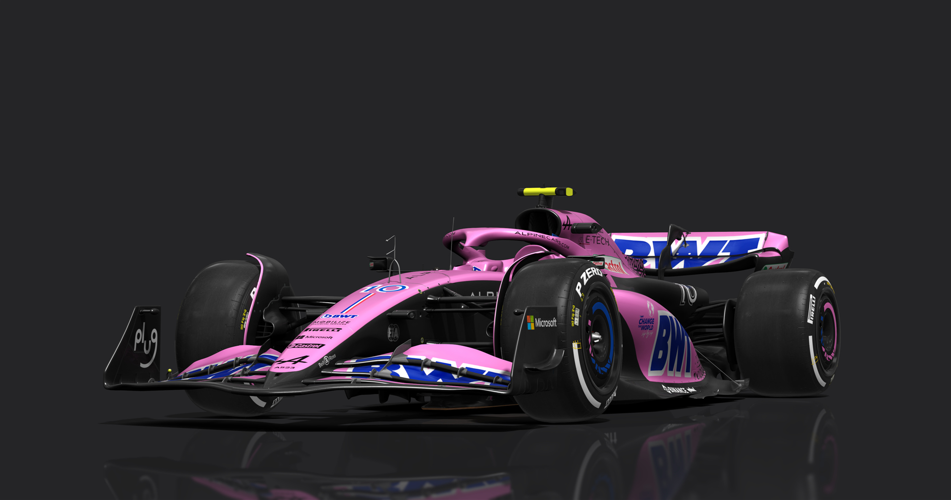 F1 - Formula Hybrid 2022, skin A523_Pink_10_Gasly