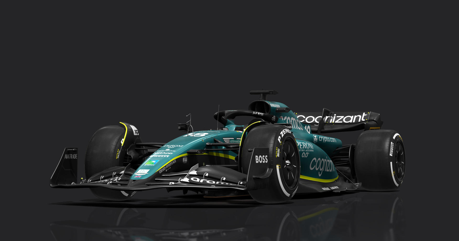 F1 - Formula Hybrid 2022, skin AMR23_18_Stroll