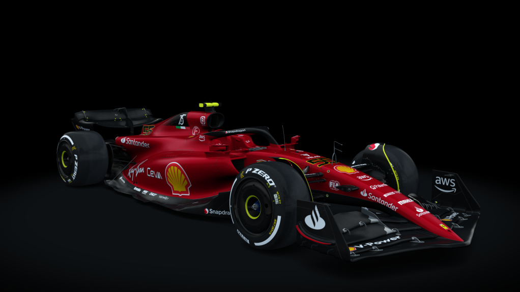 F1 - Formula Hybrid 2022, skin F1-75_55_Sainz