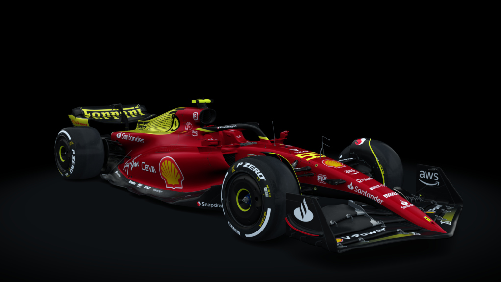 F1 - Formula Hybrid 2022, skin F1-75_Monza_55_Sainz