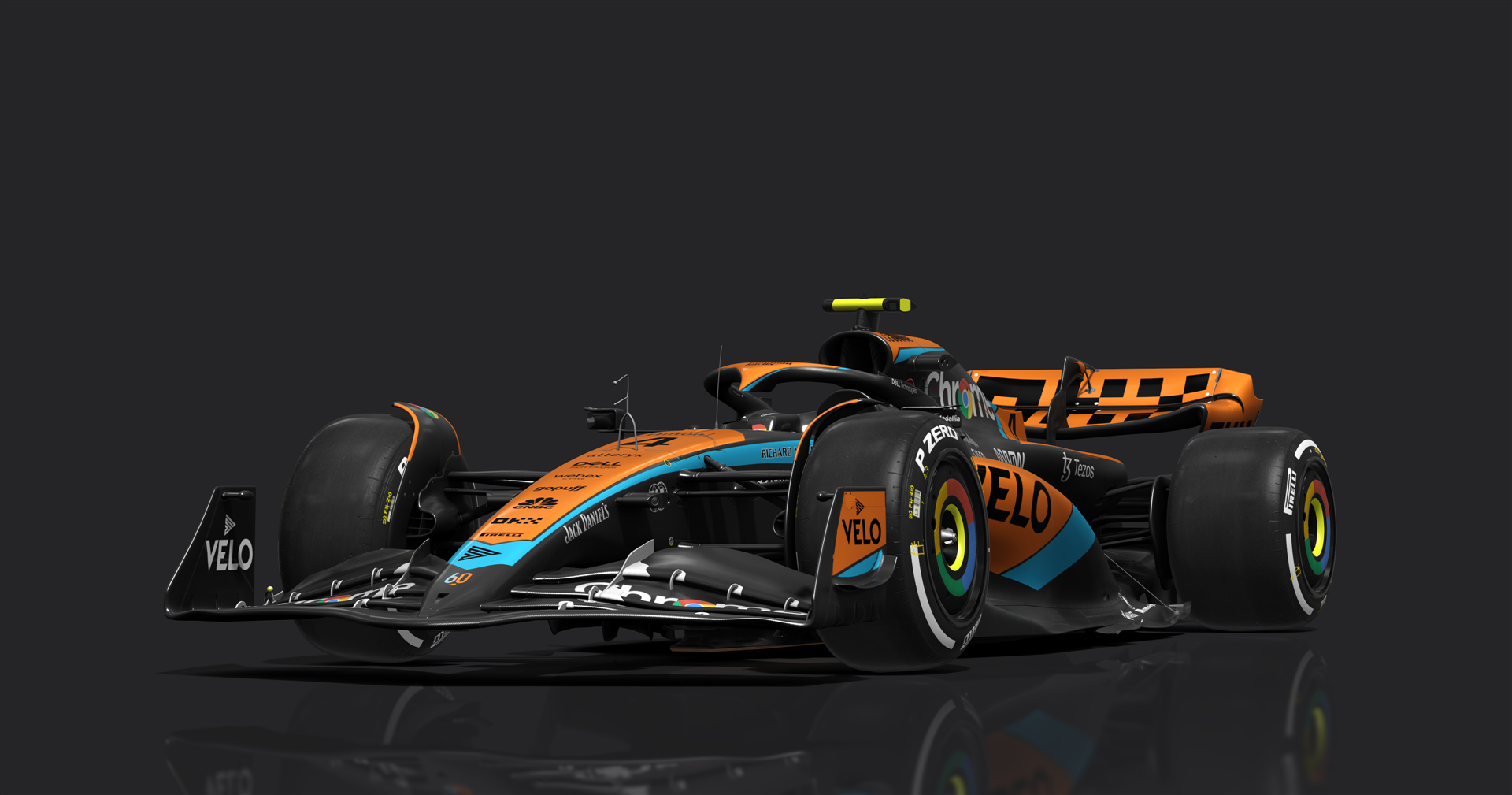F1 - Formula Hybrid 2022, skin MCL60_4_Norris