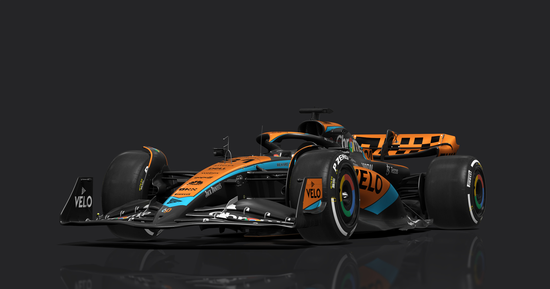 F1 - Formula Hybrid 2022, skin MCL60_81_Piastri